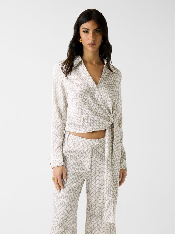 Marciano Guess Marciano Guess Top 180811 Beżowy Classic Fit