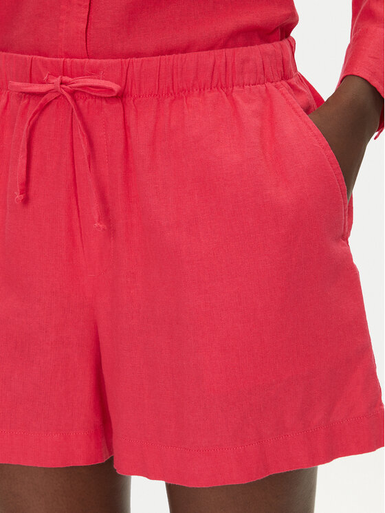 Gap Gap Pantalon scurți din material 713386-02 Roz Regular Fit