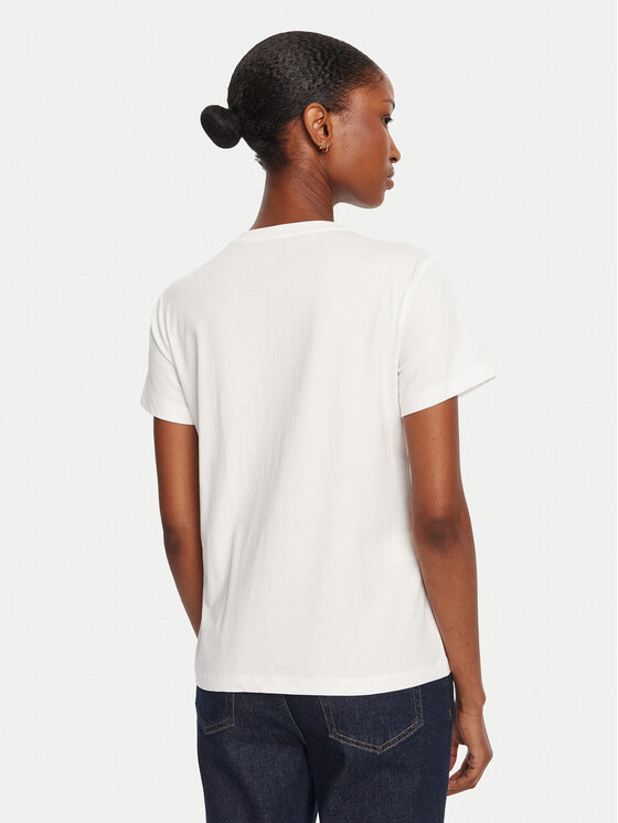PINKO PINKO Marškinėliai Quentin 100535 A2RN Balta Regular Fit