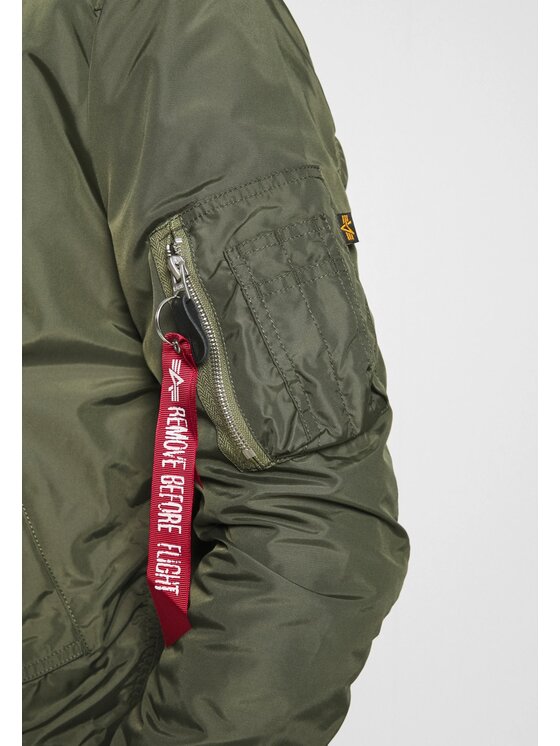 Alpha Industries Alpha Industries Kurtka bomber AI.126101-142-3XL Khaki Regular Fit