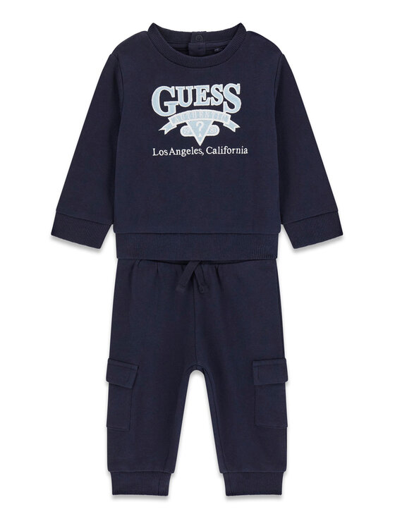 Guess Guess Tepláková súprava I6YG10 K4035 Tmavomodrá Regular Fit