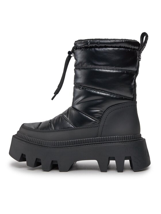 Buffalo Buffalo Čizme Flora Puffer Boot 1622359 Crna