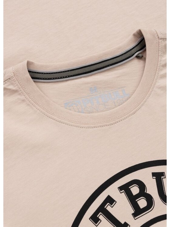 PITBULL PITBULL T-Shirt AUTOMATIC Beżowy Regular Fit