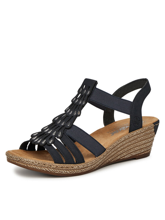 Rieker Rieker Sandales 62436-14 Tumši zils