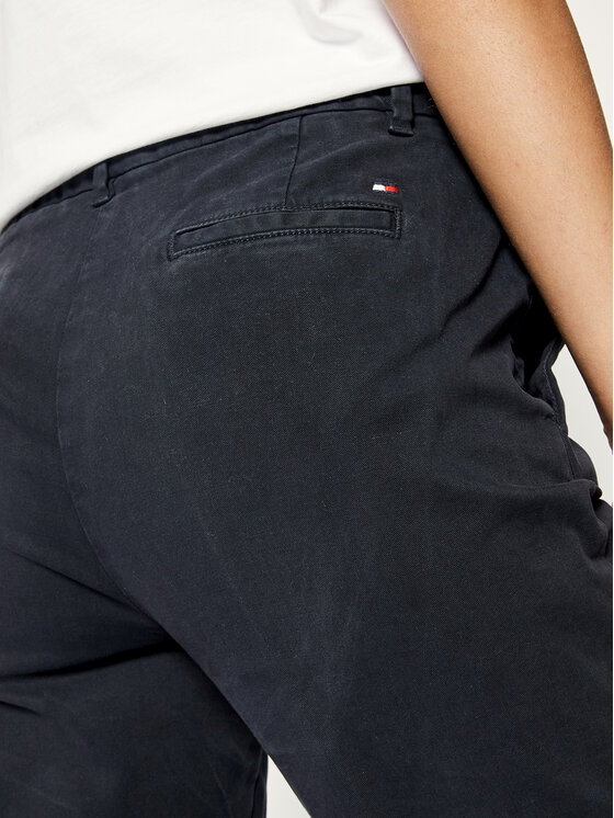 Tommy Hilfiger Chinos Heritage WW0WW20489 Dunkelblau Skinny Modivo