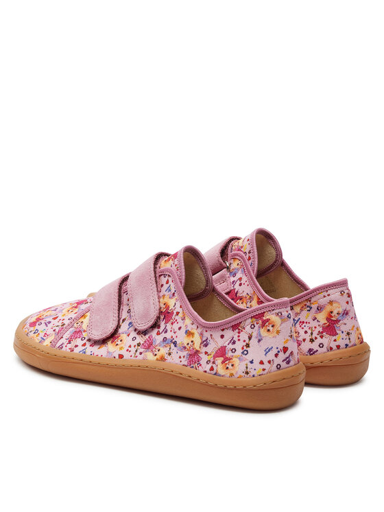 Froddo Froddo Пантофи Barefoot Canvas G1700390-3 D Розов