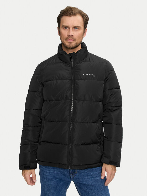 John Richmond John Richmond Vatovaná bunda Padded Jacket UMA24192PI Černá Regular Fit