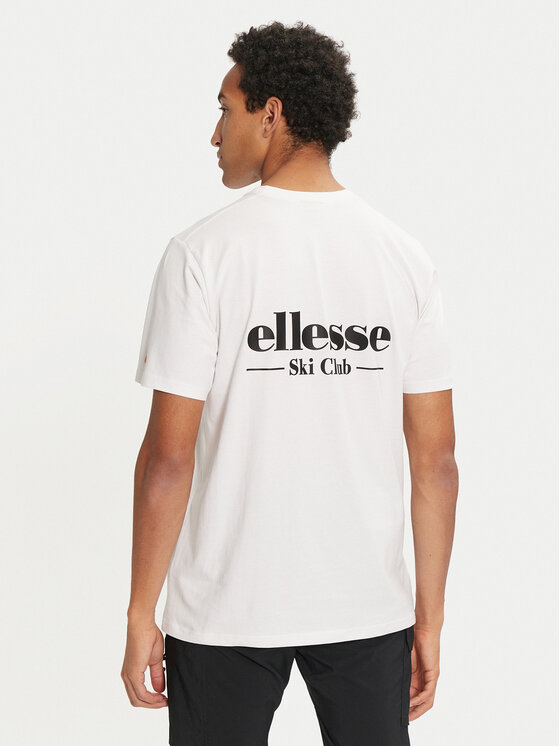 Ellesse Ellesse T-krekls Condena SHX20960 Balts Regular Fit