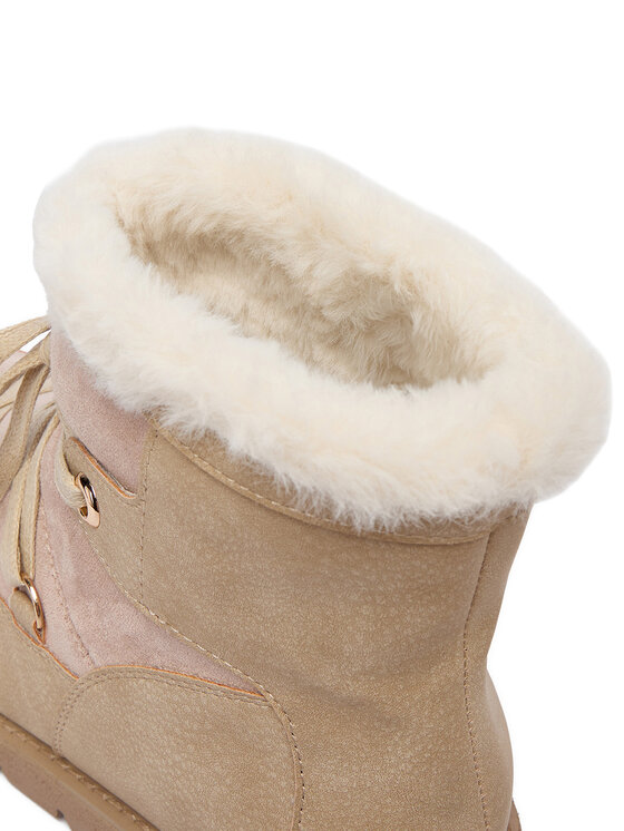 DeeZee DeeZee Škornji za sneg 17125-1-BEIGE PU Bež