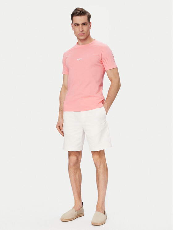 BOSS BOSS T-shirt 50517970 Svijetlo roza Slim Fit