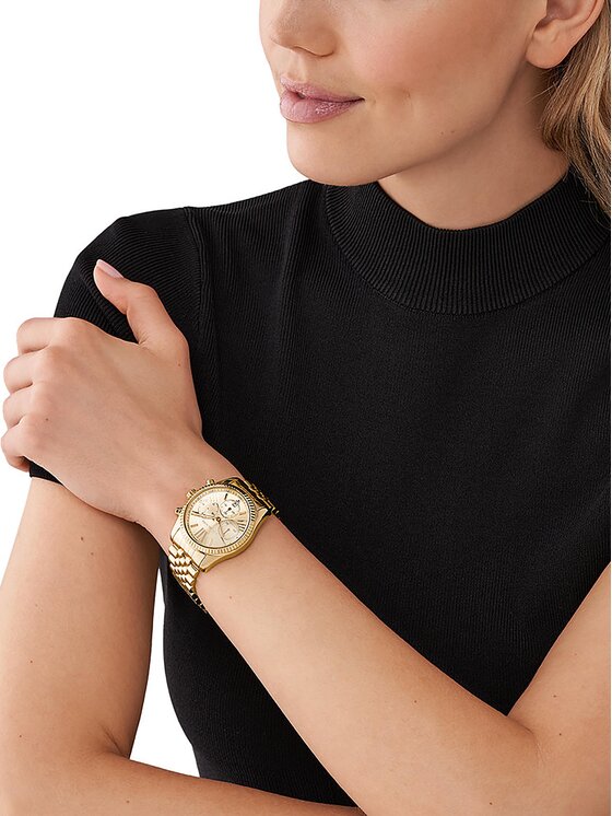 Michael Kors Michael Kors Hodinky Lexington MK7378 Zlatá