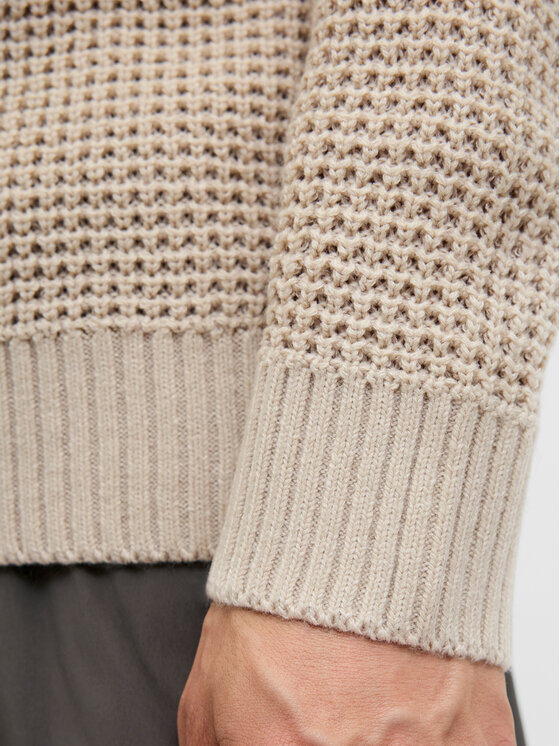 Jack & Jones Jack & Jones Pullover Global 12287594 Beige Regular Fit