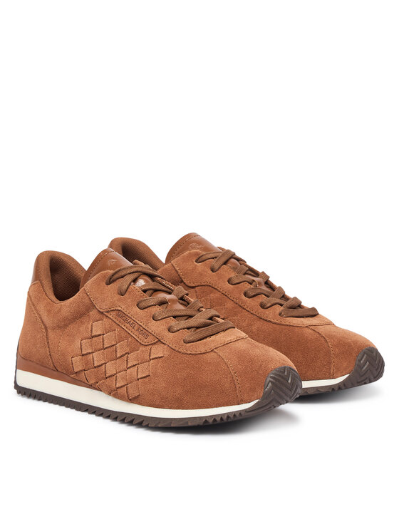 MICHAEL Michael Kors MICHAEL Michael Kors Sneakersy Rhodes  43F6RHFS2S Hnědá