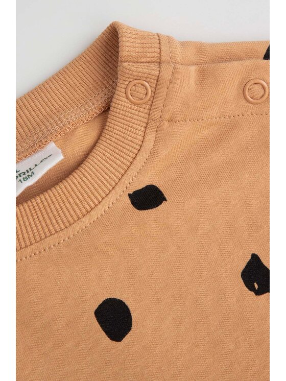 Coccodrillo Coccodrillo S dlouhým rukávem ZC6143101SUN-002 Béžová Regular Fit