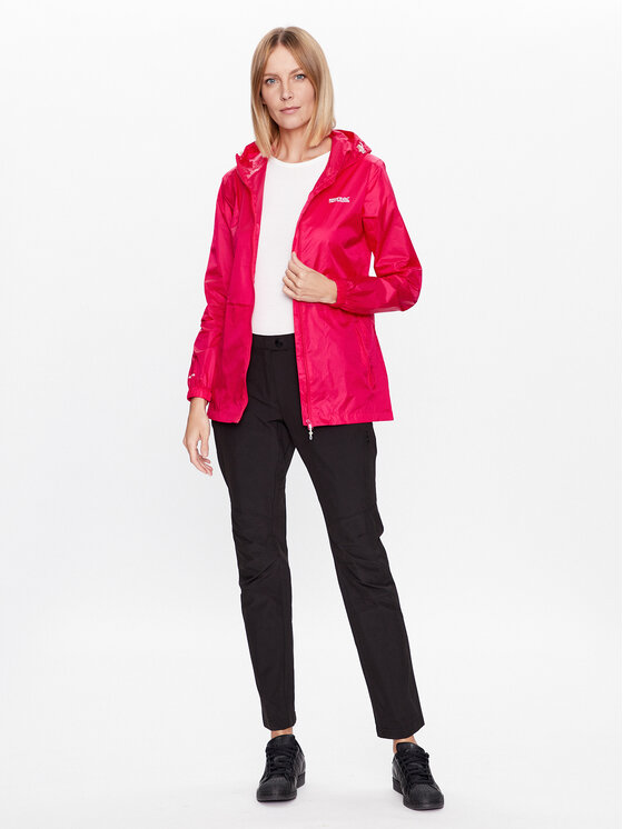 Regatta Regatta Regenjacke Pack-It III RWW305 Rosa Regular Fit