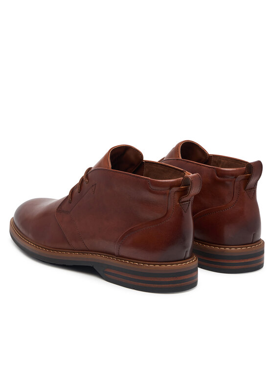 Clarks Clarks Зимни обувки Aldwin 2 Chukka 26320116 Кафяв