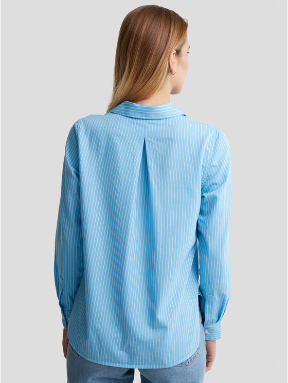 BIG STAR BIG STAR Koszula ORATO_401_140 Niebieski Basic Fit