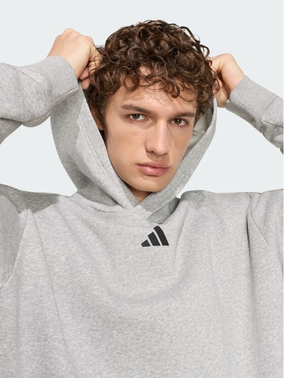 adidas adidas Bluza techniczna 167804 Szary Oversize