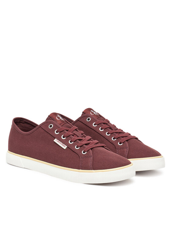 Calvin Klein Jeans Calvin Klein Jeans Tenis superge Ess Vulc Low Mg Cv YM0YM01301 Rjava