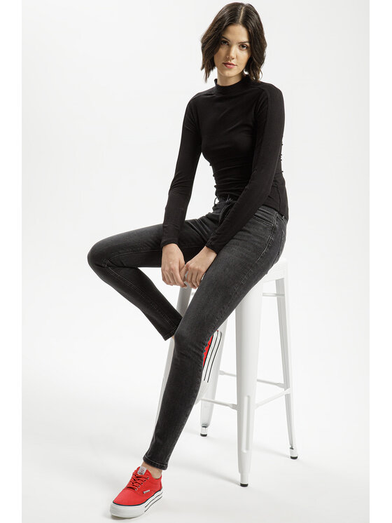 Cross Jeans Cross Jeans Jeansy N 497-237 Czarny Skinny Fit