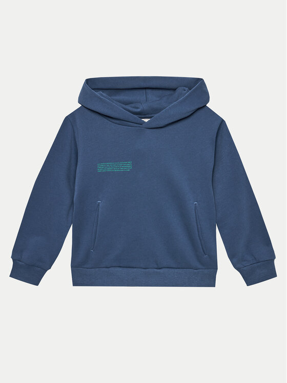 Pangaia Pangaia Majica dugih rukava Kids Planet Plava Regular Fit