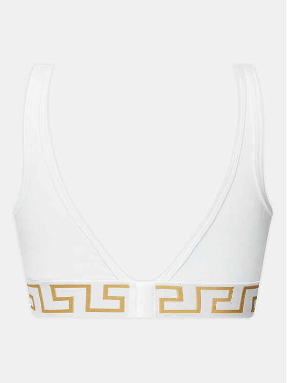 Versace Versace Reggiseno Bralette AUD01047 1A10011 Bianco