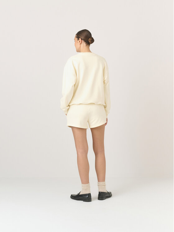 La Mania La Mania Felpa DEBO Écru Classic Fit