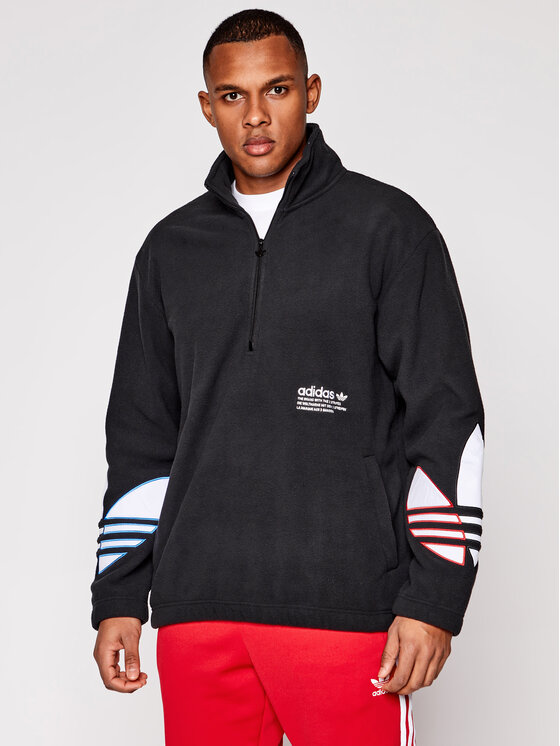 adidas fleece half zip