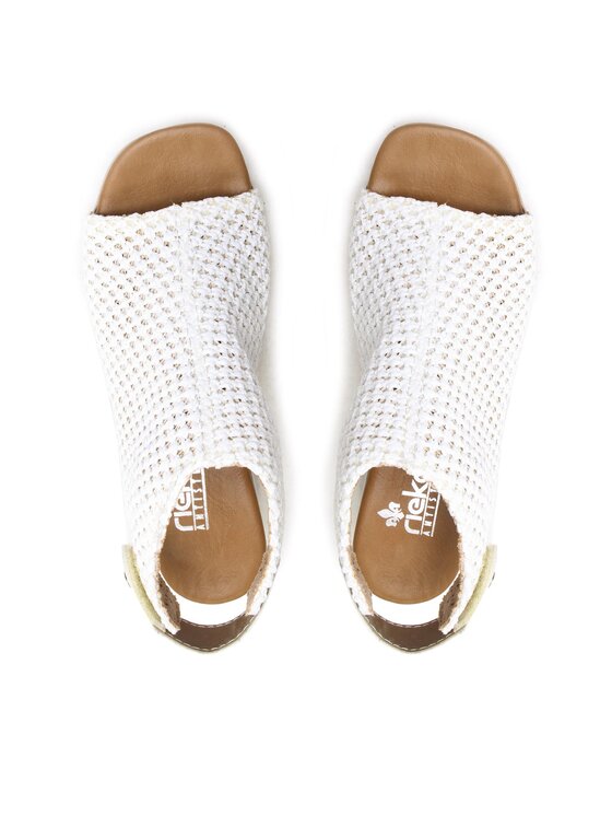 Rieker Rieker Sandali 64772-80 Bela