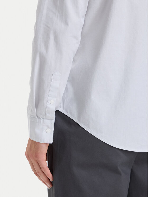 Calvin Klein Calvin Klein Πουκάμισο Eoe Oxford LV04LH111G Λευκό Regular Fit