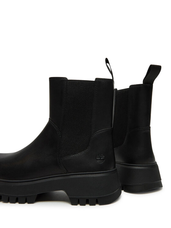 Timberland Timberland Kotníková obuv s elastickým prvkem Mid Pull On Boot TB0A6FCHW021 Černá