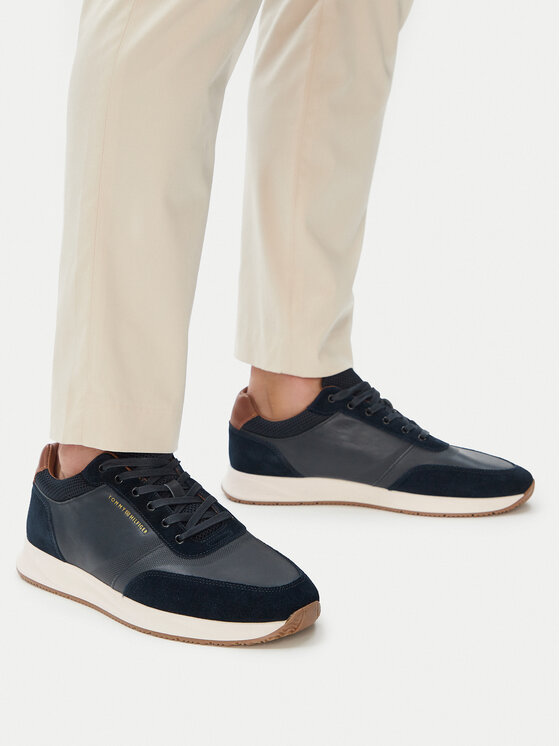 Tommy Hilfiger Sneakers Dressy Runner FM0FM05910 Bleumarin