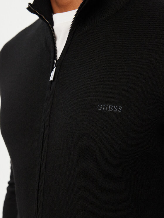 Guess Guess Kardigan M6YR08 Z0913 Czarny Regular Fit
