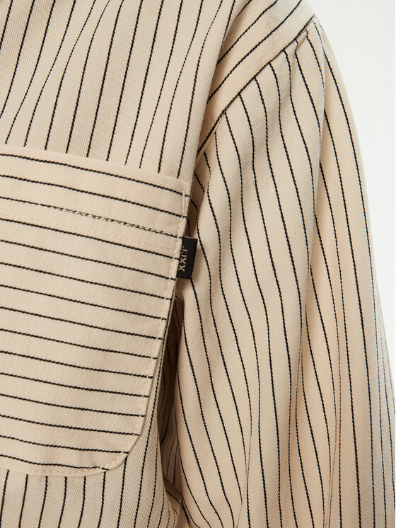 JJXX JJXX Hemd Maddy 12267802 Écru Relaxed Fit