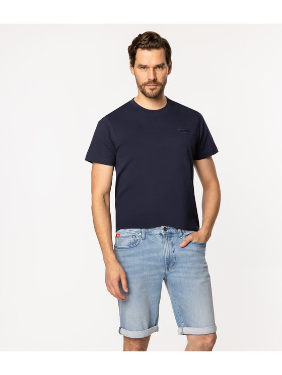 Lee Cooper Lee Cooper Bermudy DUST 6590 Niebieski Regular Fit
