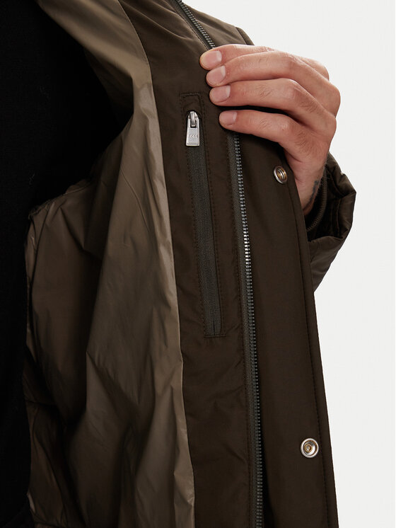 BOSS BOSS Зимове пальто H-Cenuto 50540474 Коричневий Regular Fit