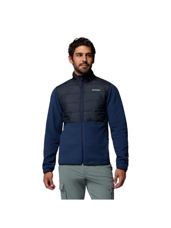 Columbia Columbia Polar Basin Butte™ Full Zip Fleece II Granatowy Regular Fit