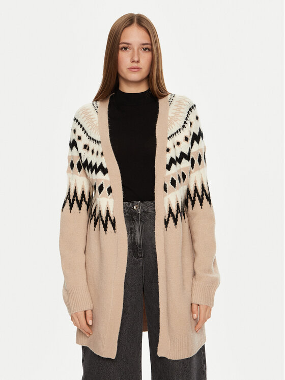 Brave Soul Brave Soul Кардиган LKC-555FAROEA Бежевий Regular Fit