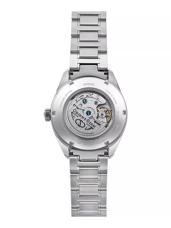 Orient Star Orient Star Zegarek RE-BX0009B00B Srebrny
