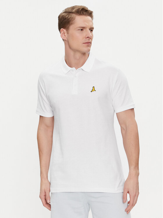 Brave Soul Brave Soul Polo MPS-149IMAIB Bijela Straight Fit