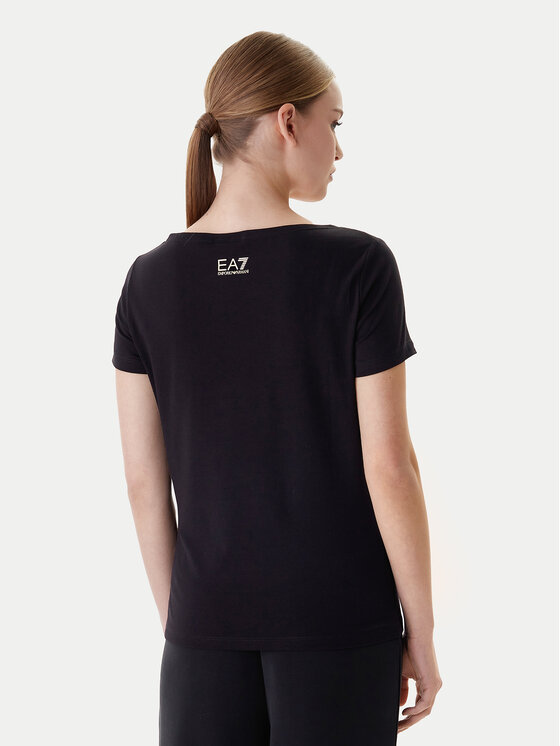 EA7 Emporio Armani EA7 Emporio Armani T-särk 7W000978 AF10373 UC001 Must Slim Fit