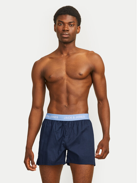 Mutande Boxer Jack & Jones - Pack Da 3 In Cotone Elastan Per Ragazzi - Foto 7