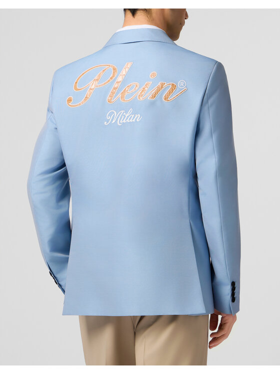 PHILIPP PLEIN PHILIPP PLEIN Giacca da abito 29055 Azzurro chiaro Regular Fit