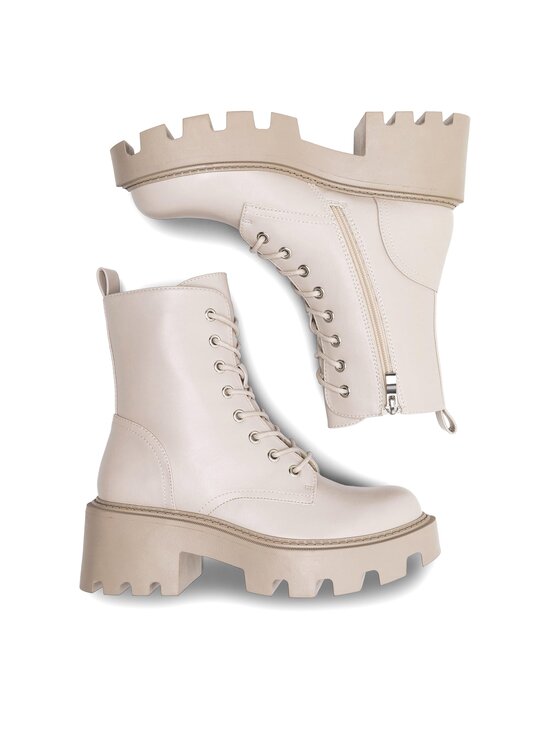 DeeZee DeeZee Stiefeletten BRANKA H67091-3 Écru