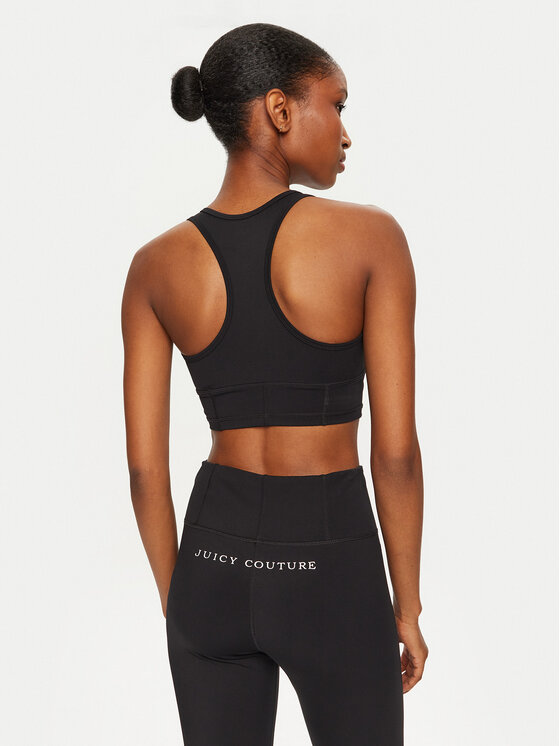Juicy Couture Juicy Couture Sportski grudnjak Vesper JCSNS224405 Crna