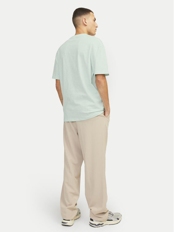 Jack&Jones Jack&Jones T-Shirt Lafayette 12250436 Zielony Relaxed Fit