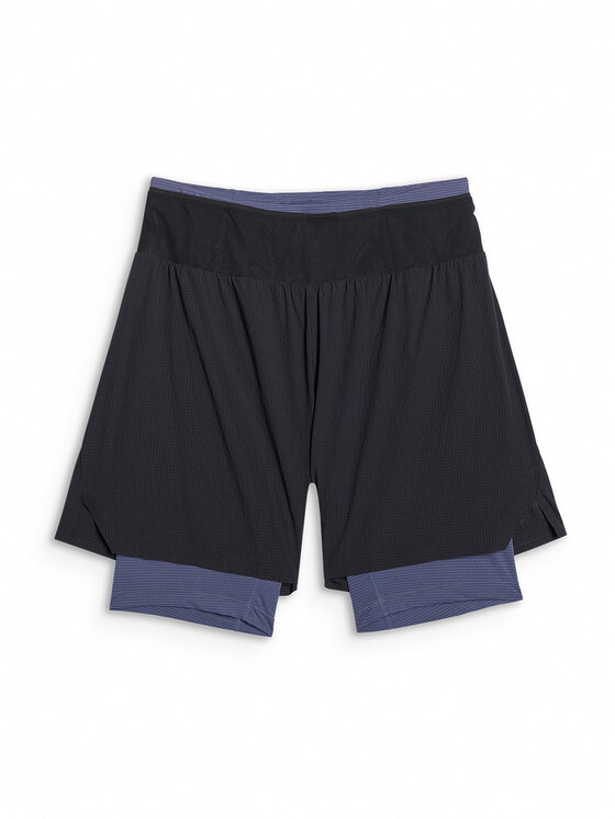 4F 4F Szorty sportowe TRAIL RUNNING Czarny Regular Fit