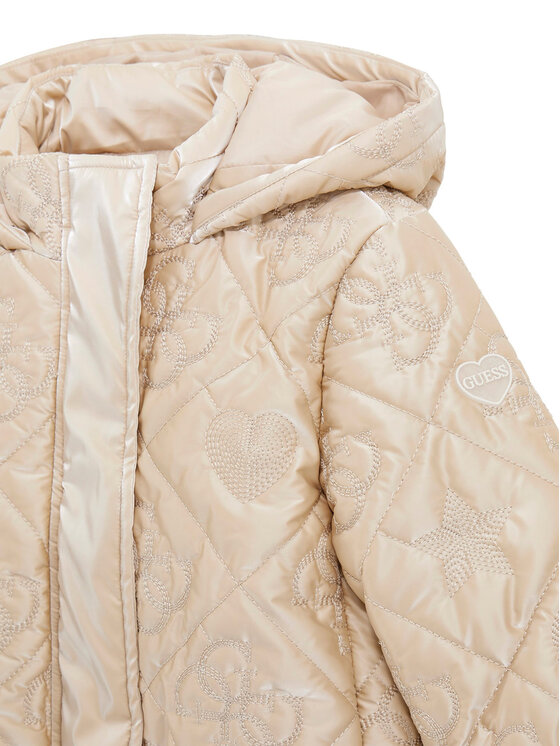 Guess Guess Prijelazna jakna K5BL03 W3080 Bež Regular Fit