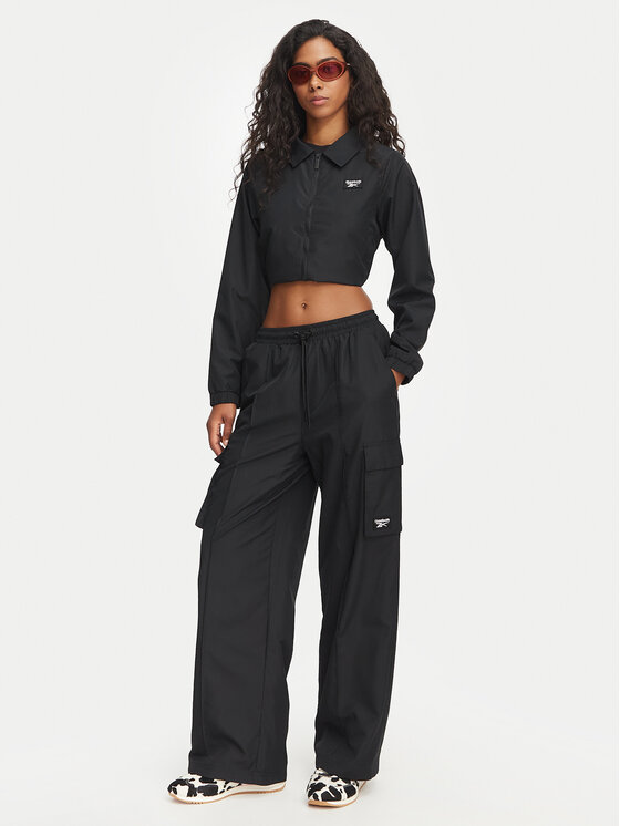 Reebok Reebok Долнище анцуг Zosia RK25704CCW Черен Regular Fit