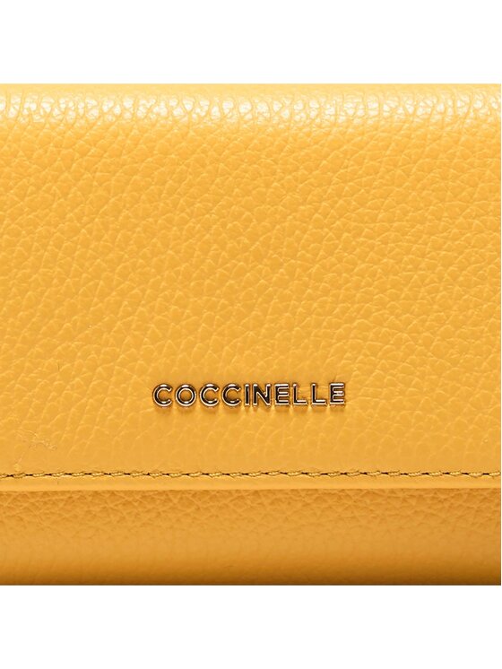 Coccinelle Coccinelle Portafoglio Metallic S1 Giallo